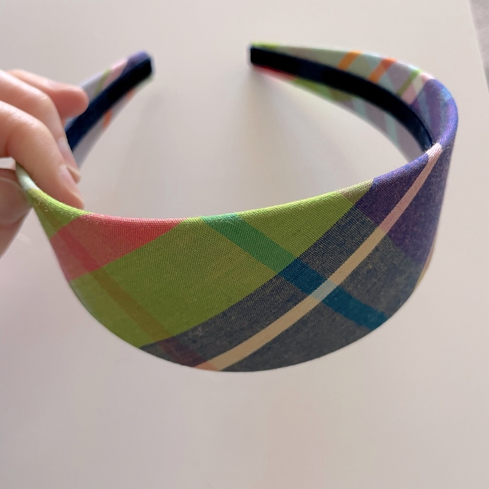 Tartan Multicolor Circlet Headband - OS